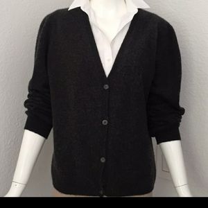 Jil Sander cashmere cardigan sz 42 medium